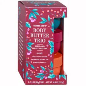 Trader Joe’s Body Butter Trio Rich Moisturizing Set New Sealed - Limited Edition